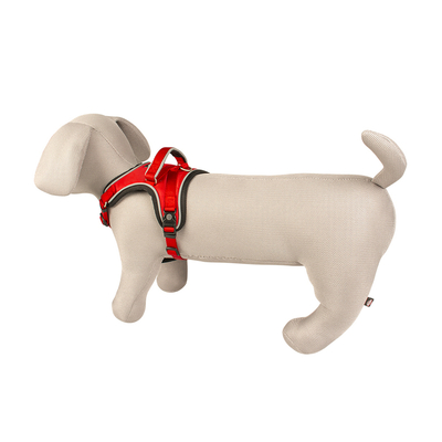 11076 Kırmızı Köpek Göğüs Tasması 40-50 cm - Thumbnail