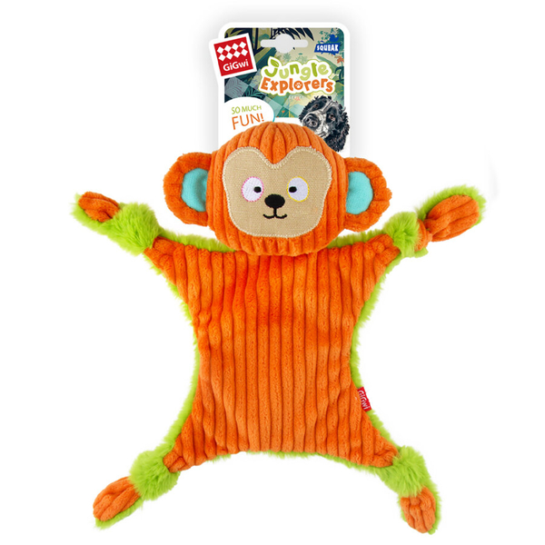 4115 Orman Kaşifi Maymun – Sesli Köpek Oyuncağı