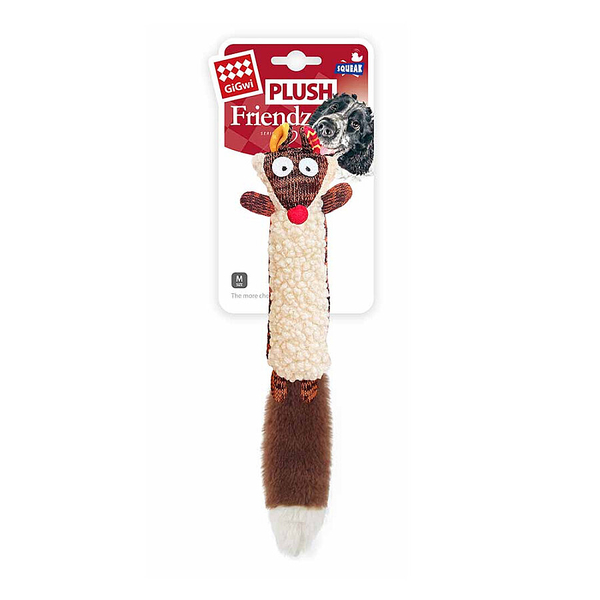 6075 Plush Friendz Sesli Tilki Köpek Oyuncağı
