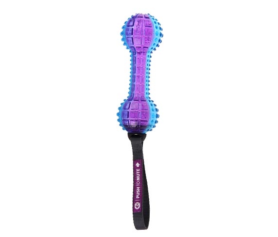 6183 Push To Mute Dambıl Ses Kont.18 cm Köpek Oyun