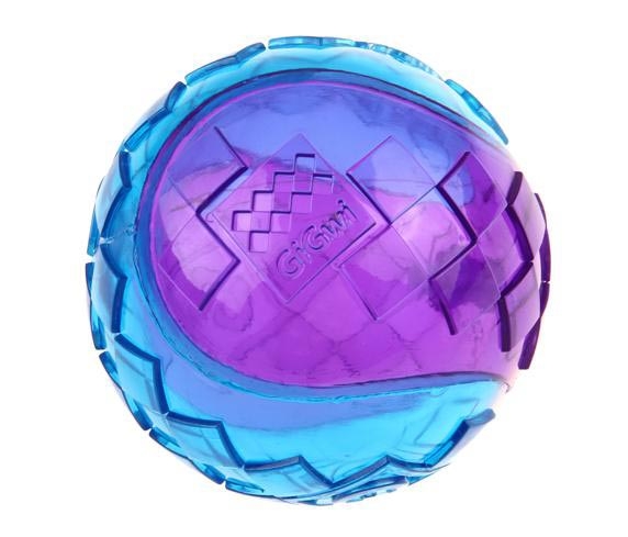 6297 Gigwi Ball Sert Top 6 cm Şeffaf Renkli