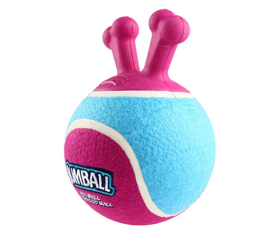 6330 Jumball Tenis Topu Tutmalı Bordo-Mavi - Thumbnail