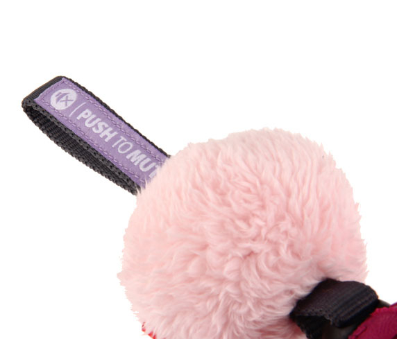 6456 Forestails Mor pompomlu Tavşan Sesli-Sessiz O