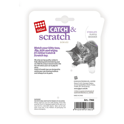 7362 Catch&Scratch Balık Kedi Oyuncağı  - Thumbnail