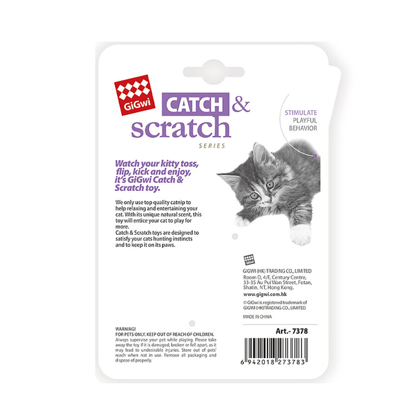 7378 Catch&Scratch Yusufçuk Kedi Oyuncağı