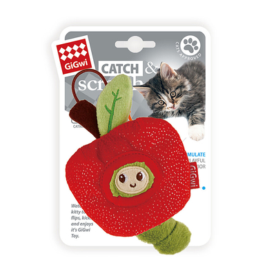 7416 Catch&Scratch Tırtıl + Elma Kedi Oyuncağı - Thumbnail