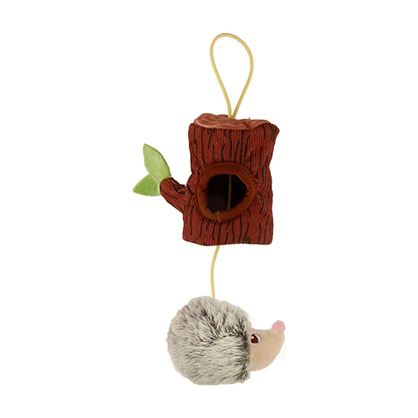 7417 Catch&Scratch Kirpi + Kütük Kedi Oyuncağı