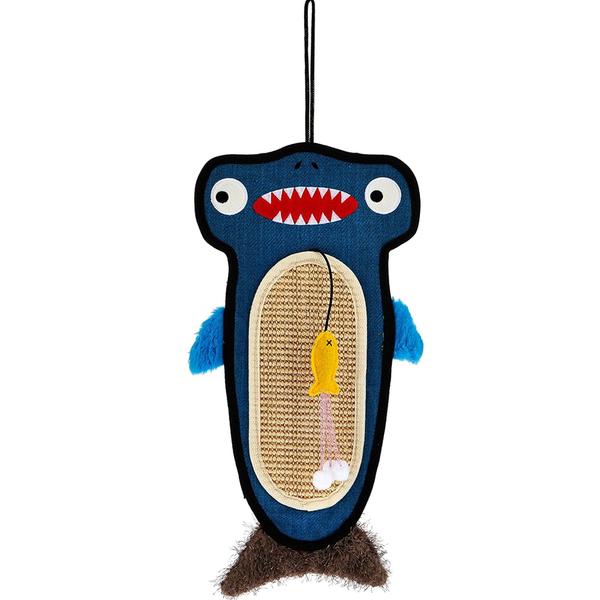 7530 Catnipli Köpek Balığı Peluş Kedi Oyuncağı