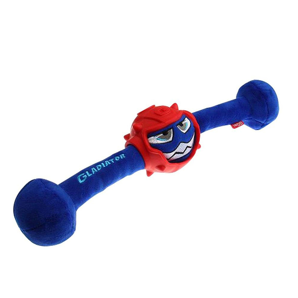 8041 Sesli Gladiatör Peluş Oyuncak Mavi Medium