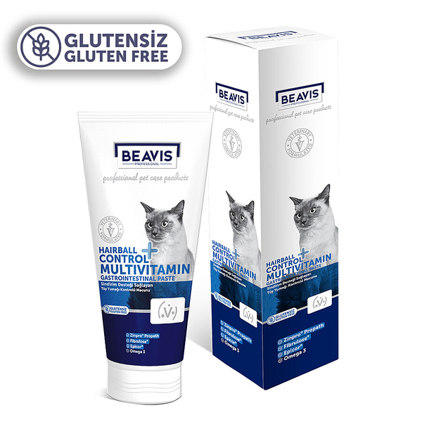 Beavis Hairball & Multivitamin & Gastrointestinal Kedi Malt Paste Glutensiz 75 ml - 6 Adet