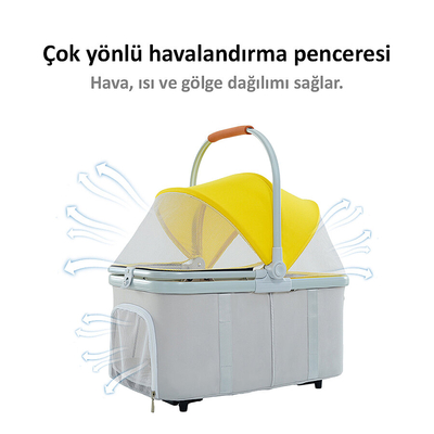 Bndc-105 Pet Arabası Açık Yeşil - Thumbnail