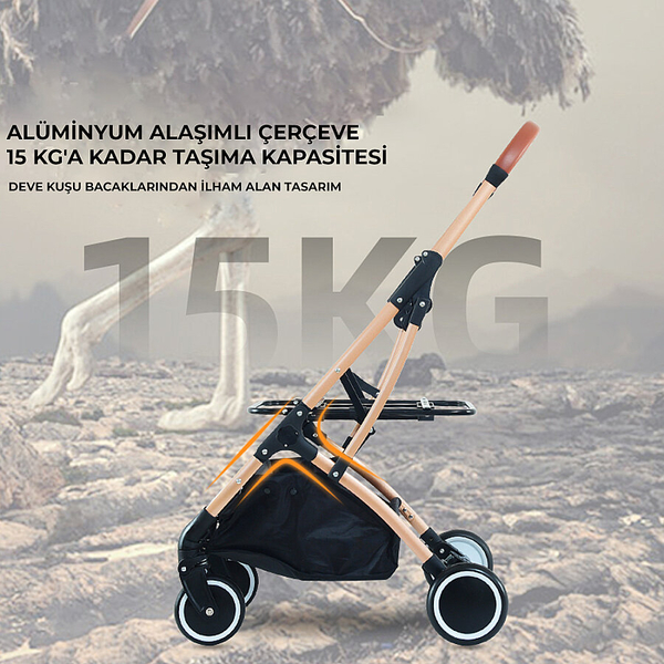 Bndc-106 Lux Pet Arabası Siyah