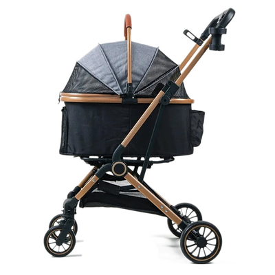 Bndc-113 Pet Arabası Gri - Thumbnail