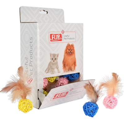 Flip - CT14200 Tüylü Oyun Topu 48 Adet