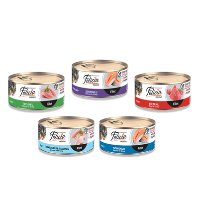 Felicia - Felicia 85 gr Konserve Seti - HAZİRAN