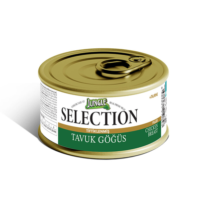 Jungle - Jungle Selection 70 g Tavuklu Kedi Yaş Mama 12 Adet