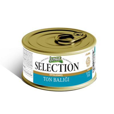 Jungle - Jungle Selection 70 g Ton Balıklı Kedi Yaş Mama 12 Adet
