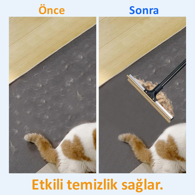 Kedi-Köpek Tüy Toplayıcı (İki Yüzü Bakır) - Thumbnail