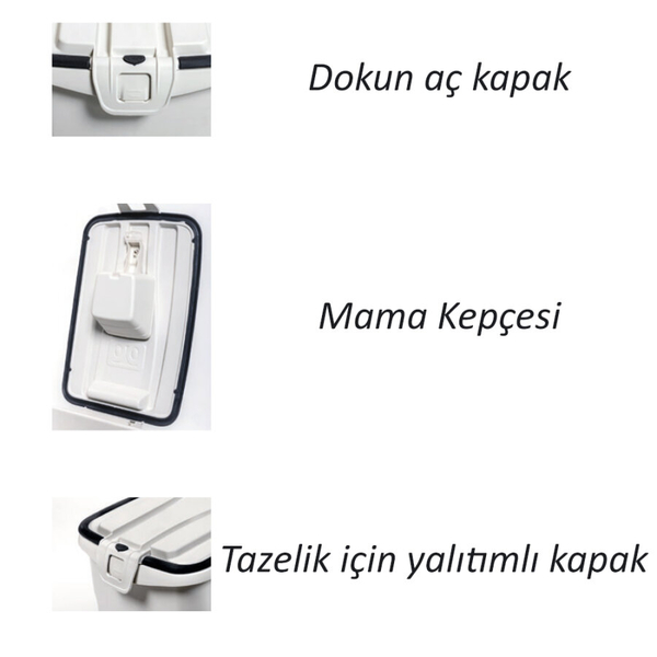 Mama Saklama Kabı Medium-Beyaz 33 Lt