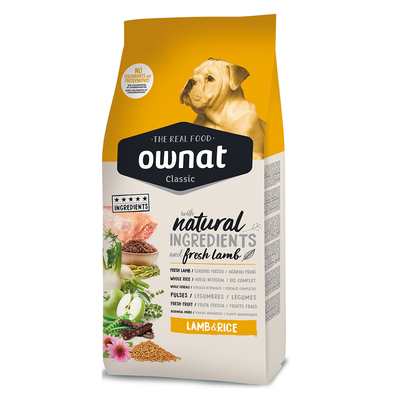 Ownat - Ownat 12 kg Kuzulu&Pirinçli Classic Adult Köpek Maması