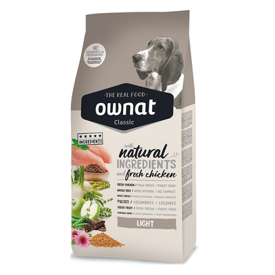 Ownat - Ownat 12 kg Tavuklu Classic Light Adult Köpek Maması