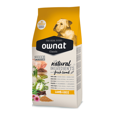 Ownat - Ownat 4 kg Kuzulu&Pirinçli Classic Adult Köpek Maması