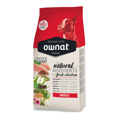 Ownat - Ownat 4 kg Tavuklu Classic Energy Adult Köpek Maması