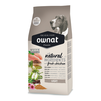 Ownat - Ownat 4 kg Tavuklu Classic Light Adult Köpek Maması