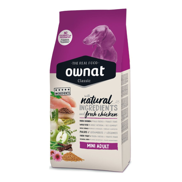 Ownat 8 kg Tavuklu Classic Mini Adult Köpek Maması