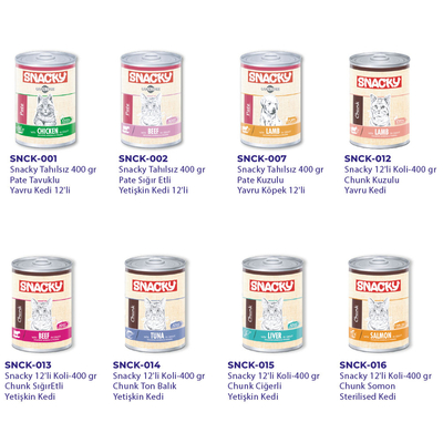 Snacky - Snacky Konserve Seti - HAZİRAN
