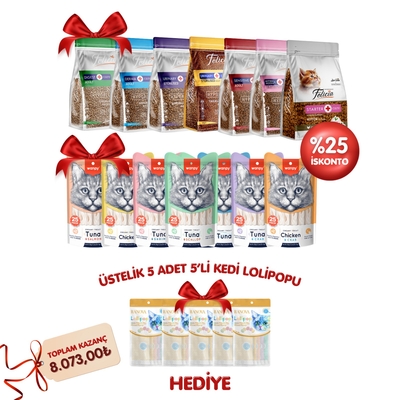  - SÜPER KEDİ SETİ (RANOVA HEDİYELİ ) - ARALIK