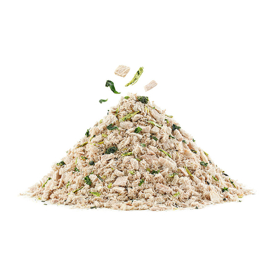 Wanpy Dondurularak Kurutulmuş Fluffy Toppers – Ördek, Brüksel ve Kara Lahana - 30g - Thumbnail