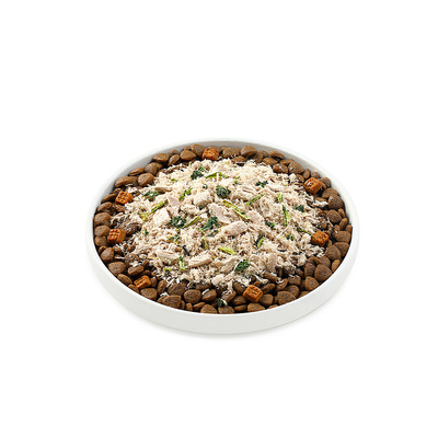 Wanpy Dondurularak Kurutulmuş Fluffy Toppers – Ördek, Brüksel ve Kara Lahana - 30g - Thumbnail