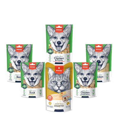 Wanpy - Wanpy Freeze Dried Ödül Seti - MART
