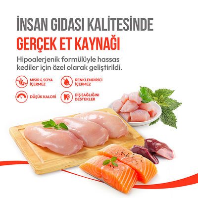 Wanpy Kedi Crunch Ödül Somon & Havyar 60g – 10'lu - Thumbnail