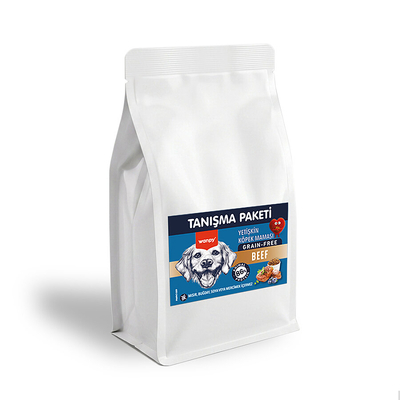 Wanpy Tahılsız Sığır Etli Yetişkin Köpek Maması 500 gr - 24 Adet - Thumbnail