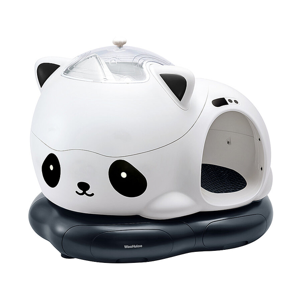 WooHuloo Pro Otomatik Kedi Tuvaleti Panda