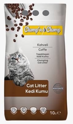 - Clump'n&Clump 10 Lt Kedi Kumu (Kahveli)